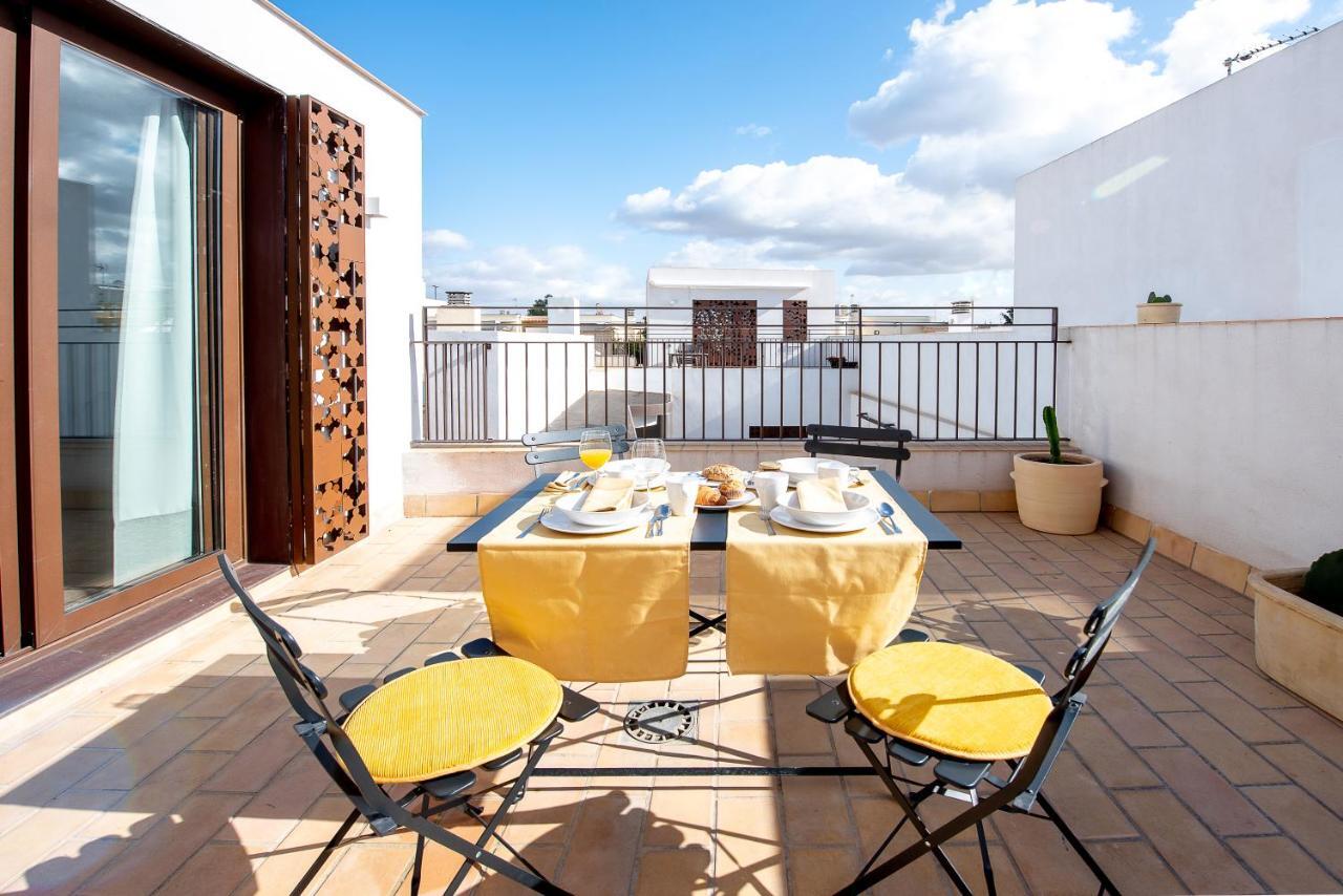 Apartmán Apartamento Con Terraza En San Luis Sevilla Exteriér fotografie